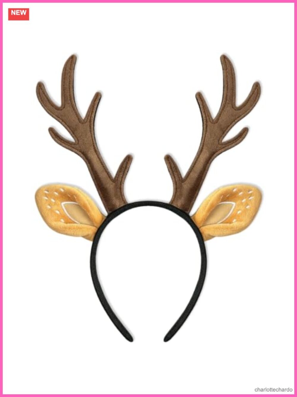 Reindeer Antlers Headband Christmas Halloween Costume Accessory